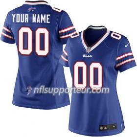 Maillot Femme Buffalo Bills Personnalisé Bleu